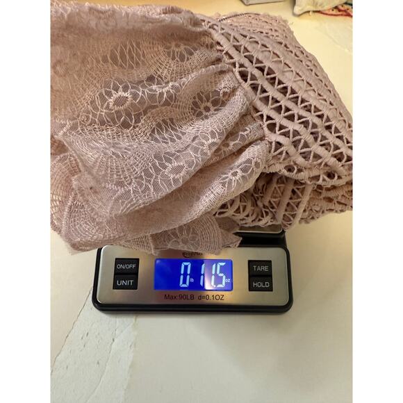 Beulah Poets Lace Blouse Medium – Romantic Victorian Ruffle Peplum Cottagecore - Picture 9 of 9